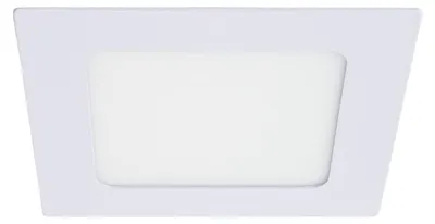 Produktbild von LED Einbaustrahler flach 8W Eckig SuperSlim Schnitt 105x105 mm 2700K Warmweiß