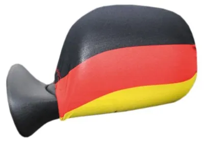 Produktbild von Außenspiegelfahne Deutschland 2 Stück | 23x13 cm