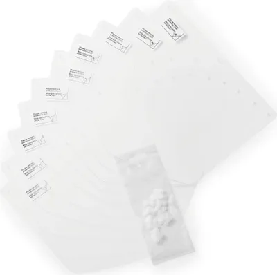 Zdjęcie produktu dla DURABLE Wymienna os?ona do przy?bicy ochronnej, Przezroczysty, 343219, 10 Szt.