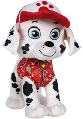 Produktbild von Schmidt Spiele Plüsch Stofftier Paw Patrol Marshall Summer Edition 28 cm 42826