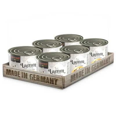Produktbild von Leonardo Cat Food LEONARDO Lamm + extra Filet, Adult, Lamm, 200 g, Ohne Soja, Ohne künstliche Farbstoffe