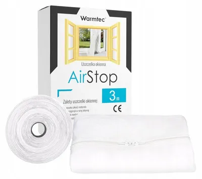 Zdjęcie produktu dla Uszczelka okienna do klimatyzatora Warmtec Airstop – ochrona przed owadami (3 metry)