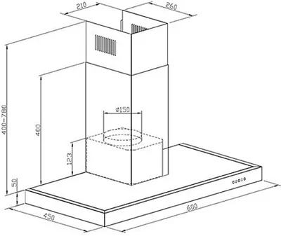 Produktbild von PKM 6090-2H, 363,7 m³/h, Abluft/Umluft, D, B, C, 64 dB