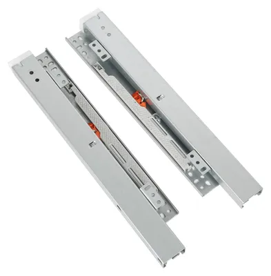 Produktbild von Schubschienen mit Soft-Close-Mechanismus – 350 mm Einbaumaß für 40 kg Traglast