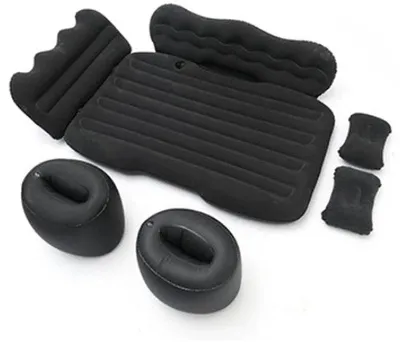 Productafbeelding van Famanu Opblaasbaar reisbed - Campingmatras - 128 x 77 cm - Inclusief pomp - Comfortabel - Universeel