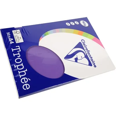 Produktbild von Kopierpapier Trophee A4 160g/qm 50 Blatt violett