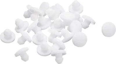 Produktbild von Silikonische Dichtungen - Wasserfeste Abdichtung - 3,5 mm - Weiß - Schlauchdichtungen