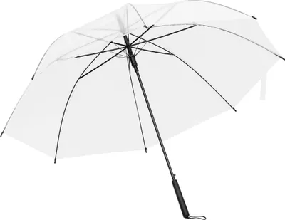 Produktbild von Design Regenschirm Transparent 107 cm, Regenschirme 2024 Neu