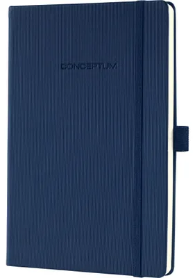 Produktbild von SIGEL CO656 Notizbuch Conceptum, Hardcover, ca. A5, kariert, blau, 194 S.
