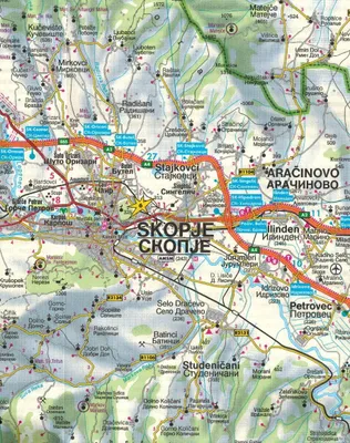Produktbild von Mazedonien 1 : 200 000