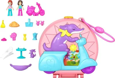 Obrázok produktu pre Mattel Polly Pocket Dobrodružný moped