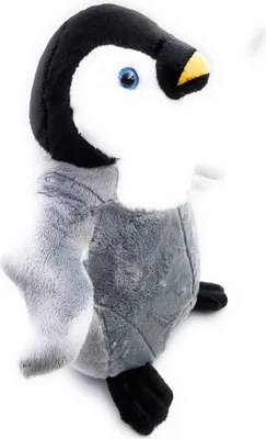 Immagine prodotto di Onwomania peluche peluche pinguino gigante mega 33cm grigio