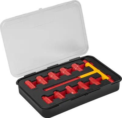 Produktbild von HÖGERT TECHNIK 11er Isolierter Steckdosensatz 1000 V, VDE-