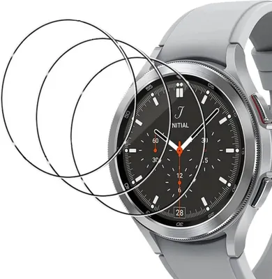 Produktbild von 3X 9H Schutzglas für Samsung Galaxy Watch 4 Classic - 46mm