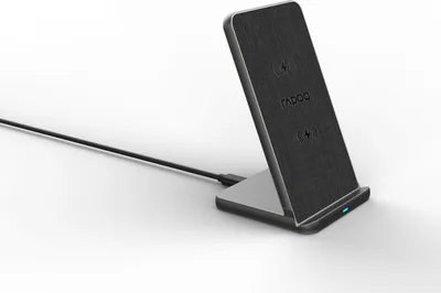 Immagine prodotto di Supporto di ricarica wireless Qi "XC360", 15W, grigio (00215043)