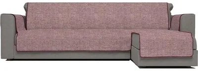 Produktbild von Famanu Sofaüberwurf Anti-Rutsch - 240cm Bordeaux - Chaiselongue