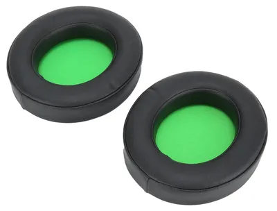 Zdjęcie produktu dla Poduszki gąbczaste do słuchawek, zamienniki dla Razer Kraken Pro V2 / 7.1 V2, kolor: zielony