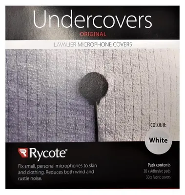 Obrázok produktu pre Držiak mikrofónu Rycote Undercovers White (pre klipový mikrofón)
