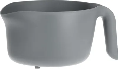Obrázek produktu pro Plastová miska s uchem, Ø 20,5 cm, antracitová