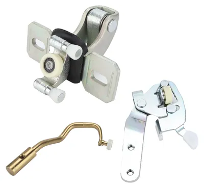 Zdjęcie produktu dla Zestaw prowadnic rolkowych do przesuwnych drzwi samochodowych 1334553080 1323758080 – zamiennik do Peugeot Boxer 2002–2006
