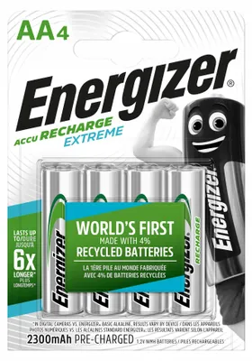 Image de Accu Energizer Extreme Mignon AA (4 pcs)