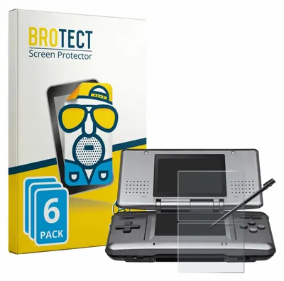 Produktbild von 6x BROTECT Schutzfolie für Nintendo DS Displayschutz Displayschutzfolie Folie Matt Entspiegelungsfolie
