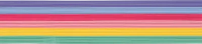 Produktbild von Verzierwachsstreifen Sortiment 200x1mm Pastell VE=6x30 Stück