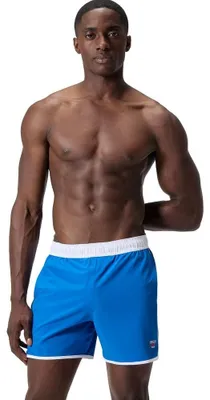 Productafbeelding van Speedo - "Volley" zwemshort met logo voor heren, model IG5577 (maat M), blauw