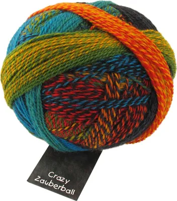 Produktbild von Schoppel Zauberball Crazy,Sockenwolle,100g,75%Schurwolle/25% Polyamid, Fb. 1564 Frische Fische