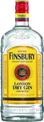 Produktbild von Finsbury Gin London Dry Gin 37,5% 1,0L