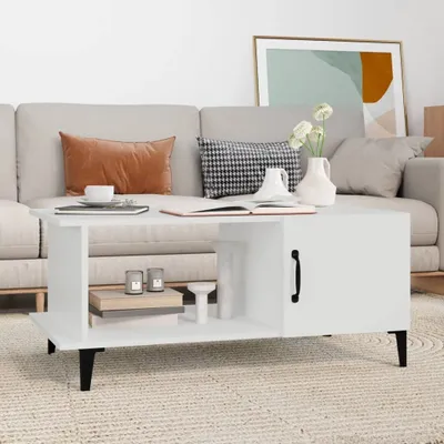 Produktbild von "2026 Promotion" Couchtisch Wohnzimmer - Kaffeetisch - Weiß - 90x50x40 cm Holzwerkstoff - Sofatisch CC27630