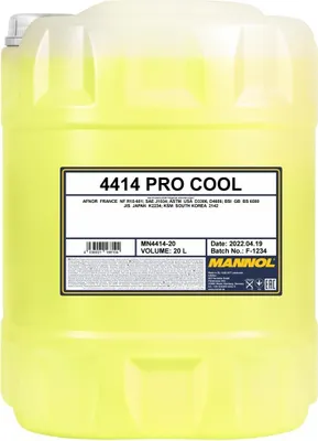 Produktbild von MANNOL Kühlmittel MN4414-20 20l Kanister