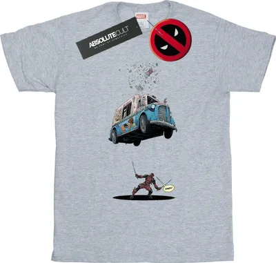 Produktbild von Marvel - T-Shirt für Damen BI20615 (S) (Grau)