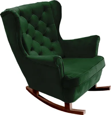 Produktbild von DomoHome Relaxsessel Armlehnensessel Armlehnen Fernsehsessel Loungesessel Polstersessel Couchsessel Armsessel Chair Wohnzimmersessel Ohrensessel | 102x81x95cm | Green_29848