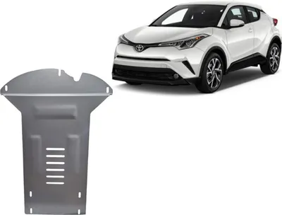 Image de Protection de catalyseur en aluminium pour Toyota C-HR