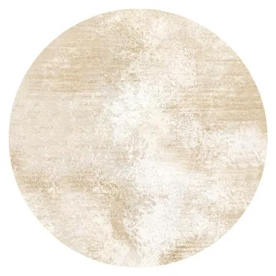 Zdjęcie produktu dla Okrągły dywan do salonu i sypialni, 80x80 cm