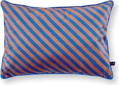 Produktbild von Pip Studio Zierkissen Block Stripes Blue 35x50cm
