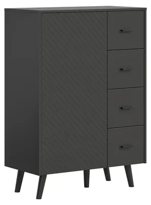 Produktbild von Kommode Linea | mit Schubkästen | grau