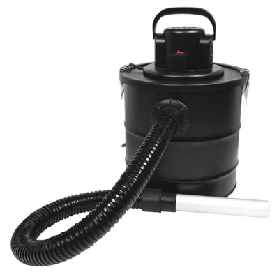 Produktbild von Kamin Aschesauger 20L, Kaminsauger für hohe Temperaturen, Waschbar HEPA-Filter im Metallgehäuse, Blasfunktion, für Kamin, Pelletofen und Grill