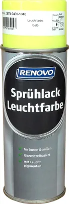 Produktbild von 400ml Renovo Sprühlack Leuchtfarbe 1040 Gelb