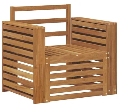 Produktbild von vidaXL Outdoor-Sofagarnitur Natur 79 x 63 x 73 cm Massivholz Akazie