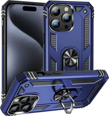 Produktbild von Outdoor Schutz Hülle für Apple iPhone 17 Pro Armor Case Cover Handyhülle Bumper Panzerhülle Blau
