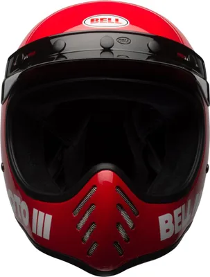 Zdjęcie produktu dla Kask motocrossowy Bell Moto-3 Classic, rot, S (55/56)