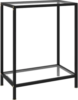 Produktbild von Konsolentisch Transparent 60x35x75 cm Hartglas
