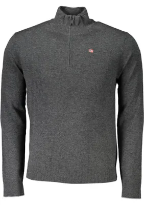 Image de Pull Napapijri Gris Pour Hommes