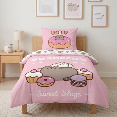 Produktbild von Bettwäsche Pusheen Katze 135x200 + 80x80 cm