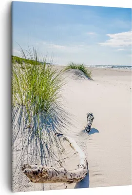 Produktbild von Bild auf Leinwand - Leinwandbild - Einteilig - Mrzezyno Strand Meer - 50x70cm - Wand Bild - Wanddeko - Wandbilder - Leinwanddruck - Wanddekoration - Leinwand bilder - Wandbild - PA50x70-4281