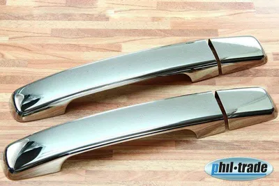 Zdjęcie produktu dla Chromowane klamki drzwi ze stali nierdzewnej do Nissan Pathfinder | R51 | BJ 2005-2013