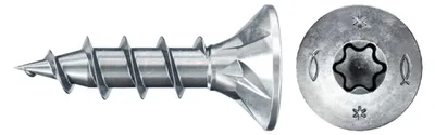 Zdjęcie produktu dla fischer PowerFast II 4.0x20 z łbem stożkowym z pełnym gwintem TX 500 sztuk, 670151