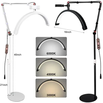 Obrázok produktu pre Kruhové LED svetlo na predlžovanie rias - 180 LED diód - 20 W - priemer 33 cm - určené pre kozmetičky